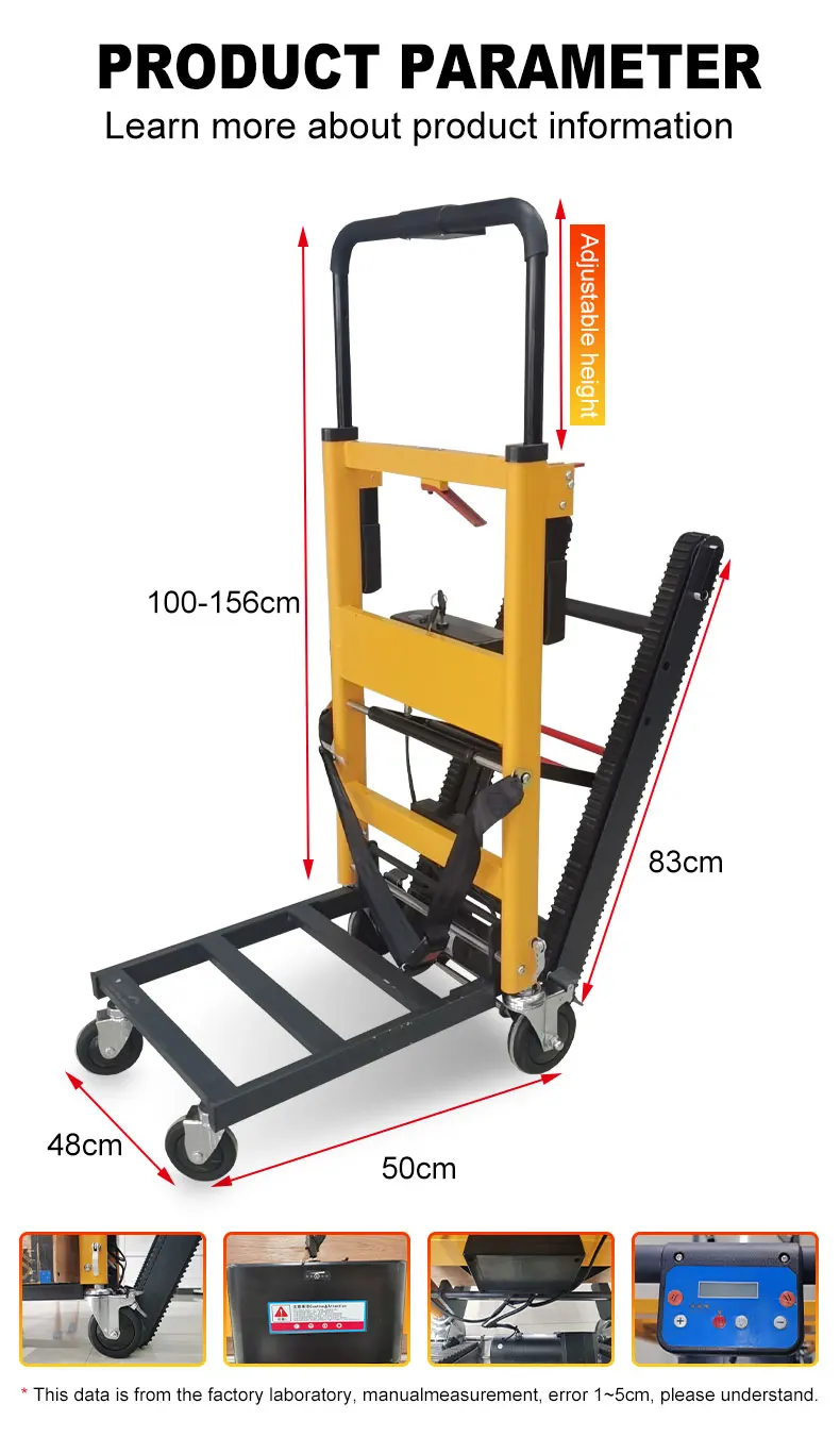 Motorised Powered Stair Climber Hand Truck Appliance Dolly Climbing