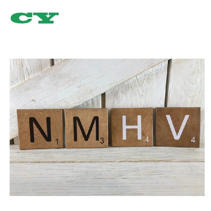 20 Unlackierte Holzstücke 12,7x12,7 Cm – Natürliche Quadrate Für DIY & Basteln