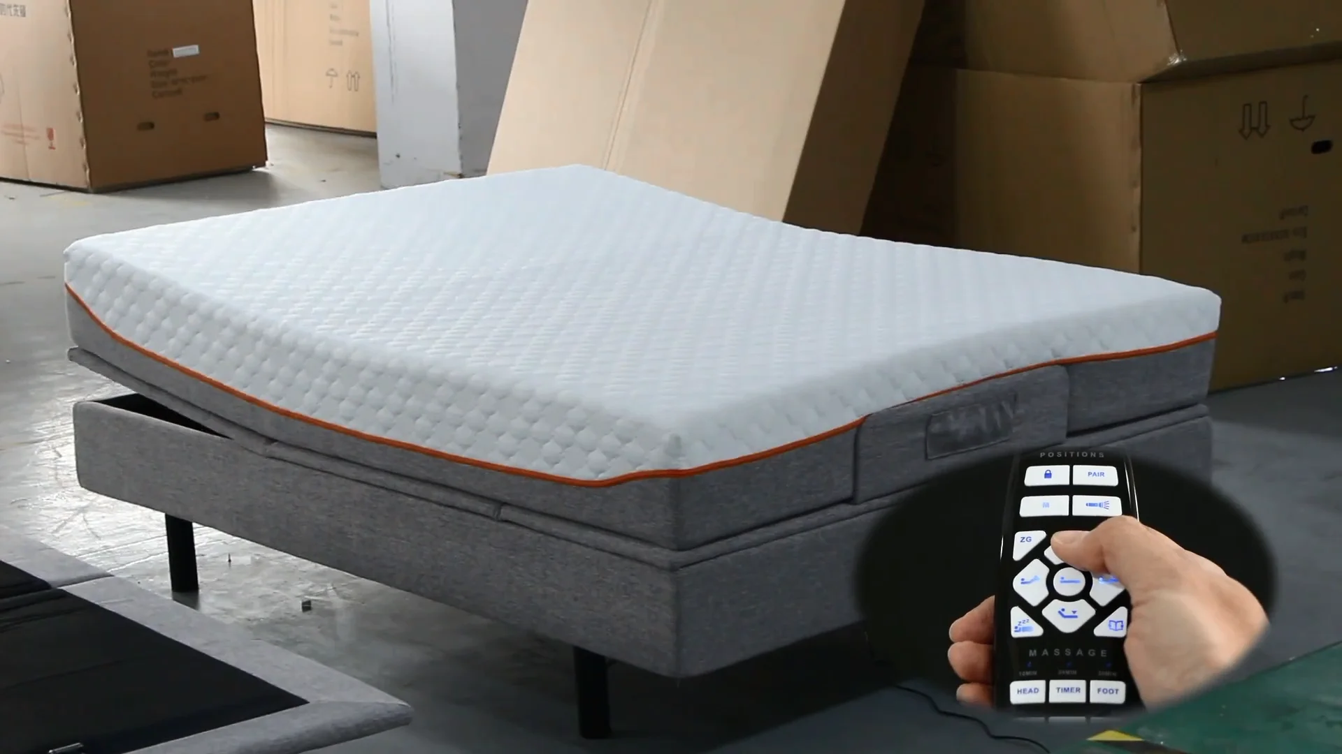 Adjustable Bed Frame Queen Size Railing Adjustable Bed Frame Electric