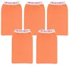 Bain nord-est style ancien monocouche - orange 5 bandes