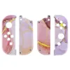 Glossy Pink Gold Marble