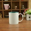 Dark blue milk cup