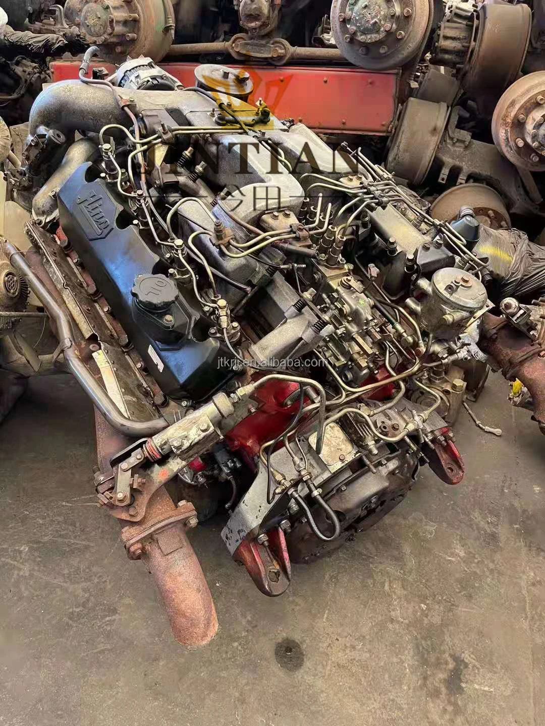 Japanese Used Original F17C Complete Engine for Truck