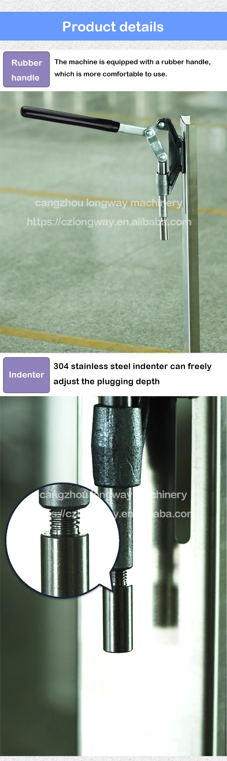 Manual Corking Machine Tamponade Corking Bottles Of Red Wine Is Pressed