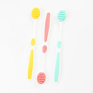 Professional Breath Fresh Tools Adults Tongue Scraper Wholesale Plastic Tongue Cleaner for Braces