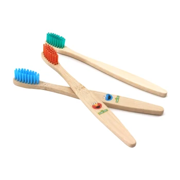 Bamboo Toothbrush Biodegradable Cepillo De Dientes Bambu Custom Tooth ...