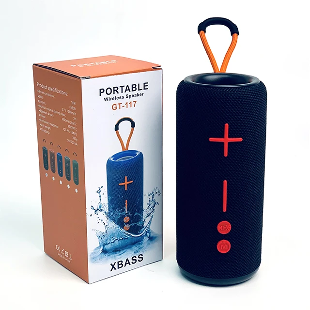 China Factory Mini Speaker GT117 Portable Fabric bluetooth Speaker Cheap  Price Speaker