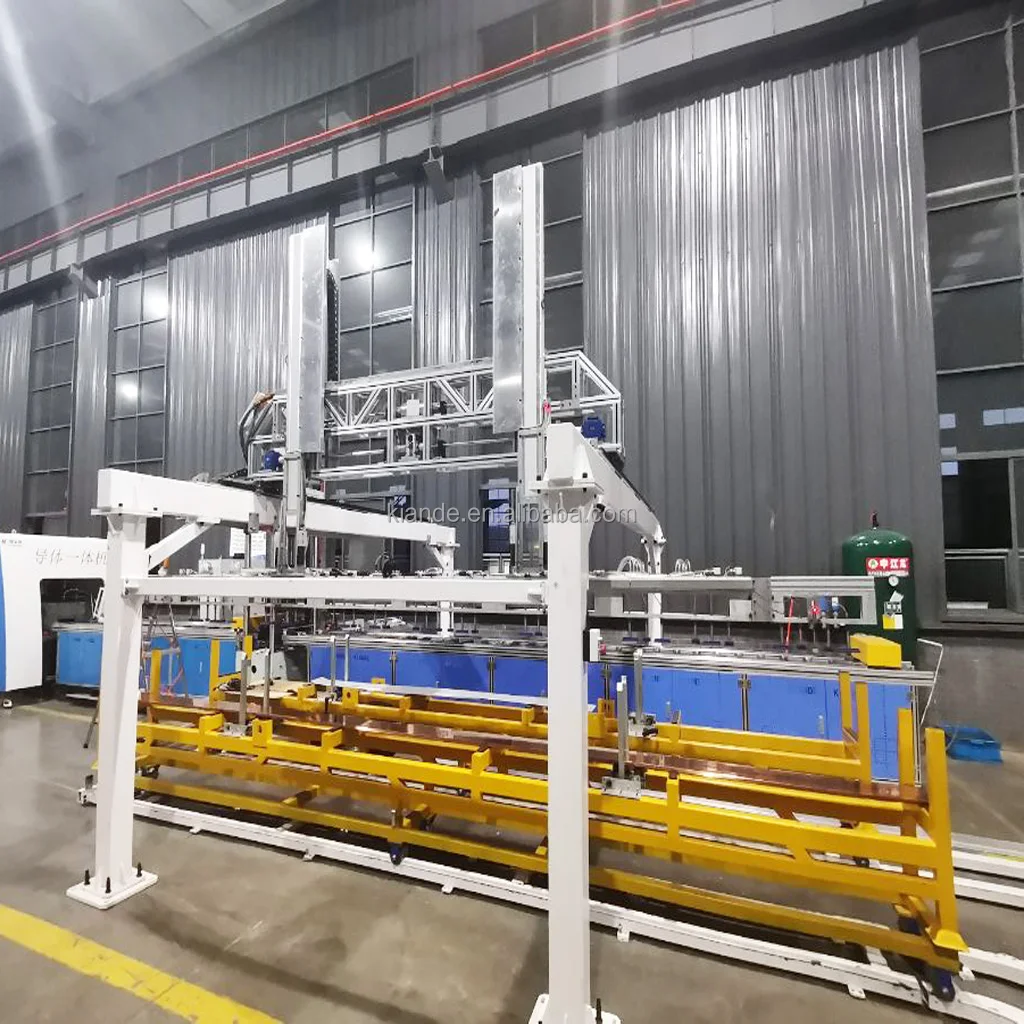 Precision Multifunctional Automatic Copper Busbar Bending Punching Machine New Used Busbar Conductor Fabrication Cutting