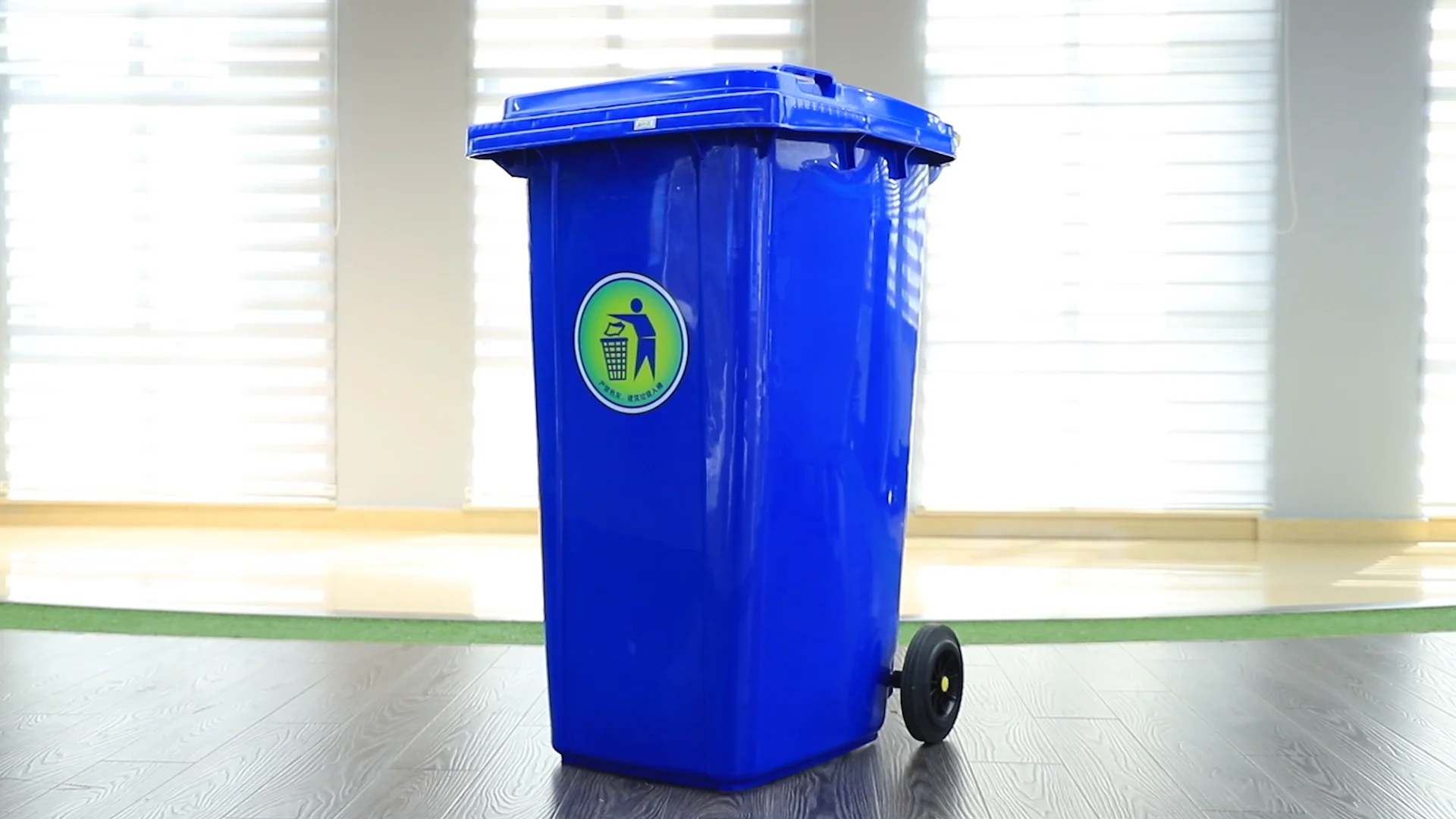 Manufacturers Industrial Dustbin 240l Wheelie Plastic Waste Bin Buy