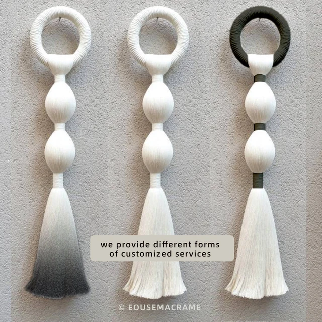Exquisite Tassel Hanging Decorative Items Elegance Interiors Colorful Design Perfect for Home and Office Decor EH2401017