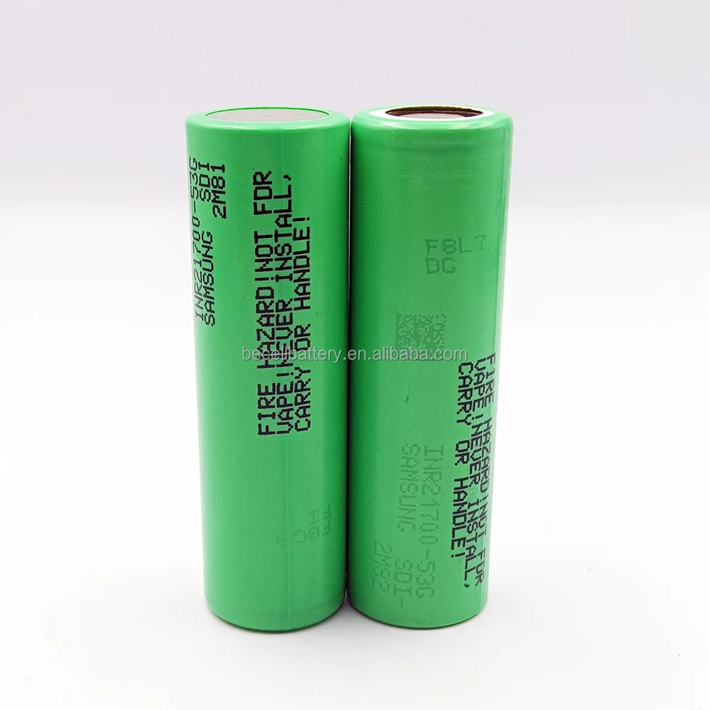 100% Original SAM 21700 5300mah Battery for Electric Vehicles