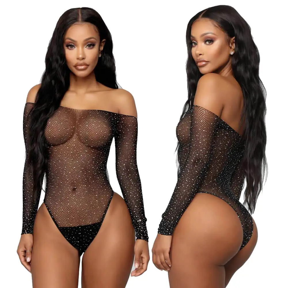 Female Sex Underwear Hot Diamond Jumpsuit Uniform Seductive Mesh Sexy  Lingerie For Women - Buy Sex Underwear For Women, femme Polyester Hot  Transparent See Through Lesi Design Women Set Sexy ...