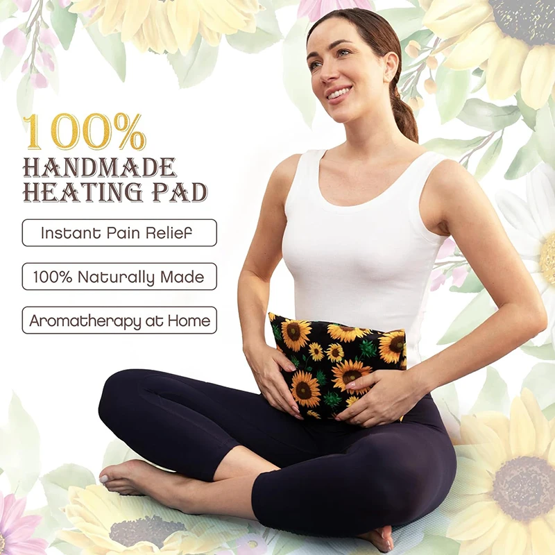 trending products 2024 new arrivals reusable moist heat pack microwave hand heat pad heating pad menstrual for pain