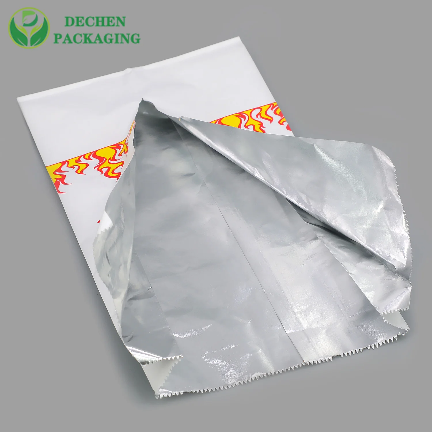 Affordable Wholesale Paper Hot Dog Bags Burger Packaging Bags