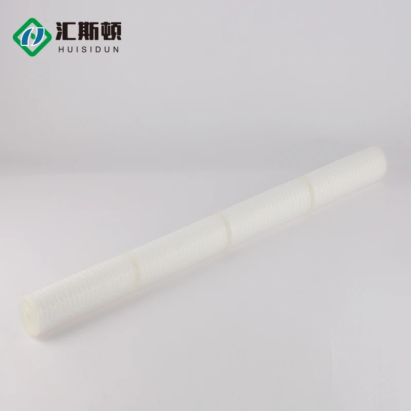 Microporous Pleated Filter Cartridge 0.1/0.22/0.45/0.5 Micron 10 Inch ...