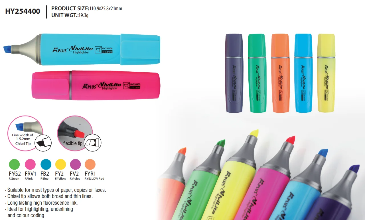 Beifa Kids Colors Mini Highlighter Pens Promotional Art Highlighters