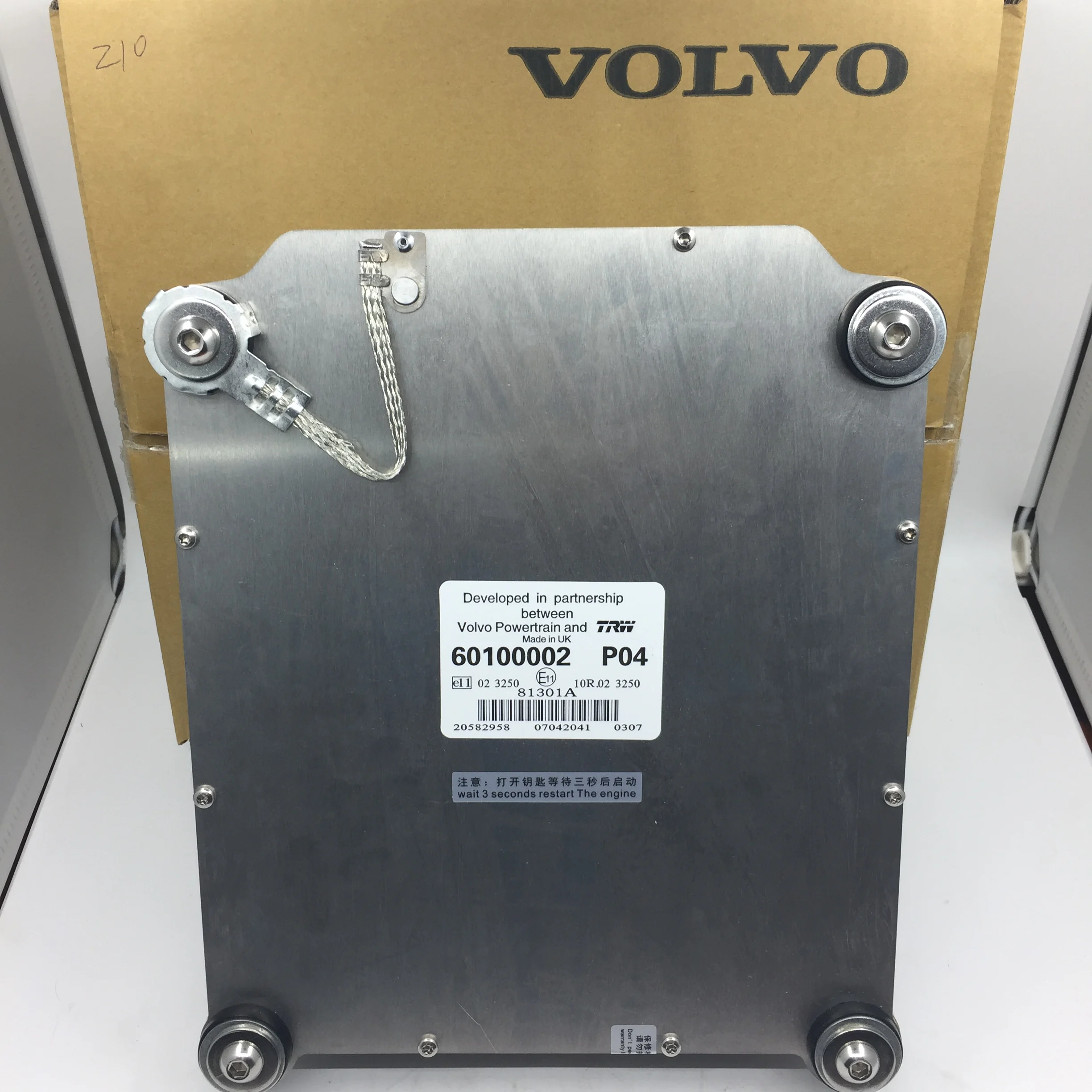 VOLVO EXCAVATOR MONITOR CONTROLLER EECU 60100002 for EC210B