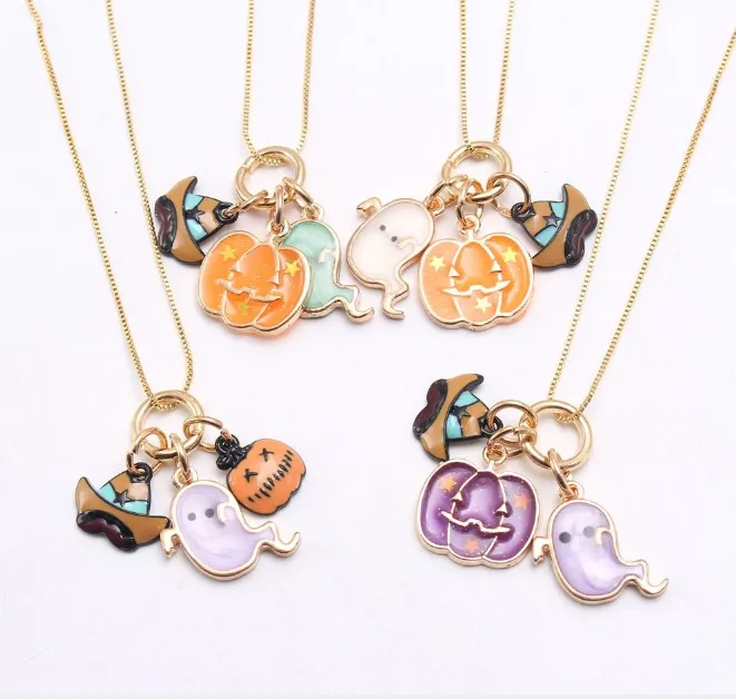 Halloween Style Jewelry Girls Gold 