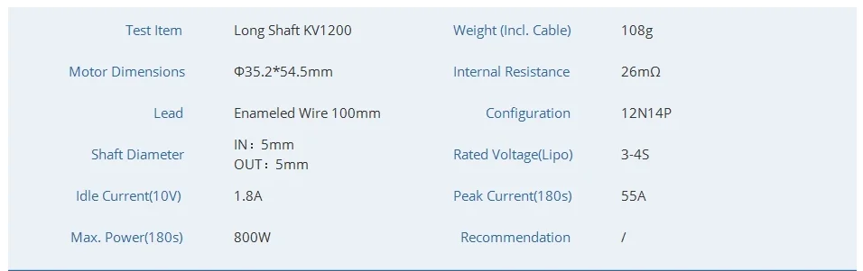 Long Shaft Brushless Motor for Racing FPV Quadcopter KV900 KV1050 KV1200 3S-4S Compatible RC Drone Accessories supplier