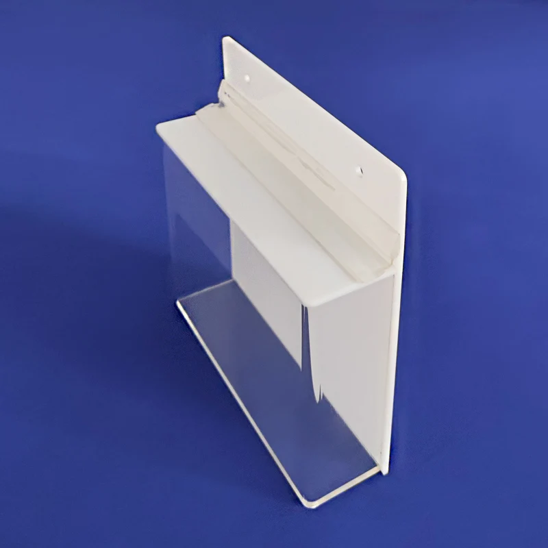 Custom Clear Acrylic Mailbox Lucite Mailbox with Lock Wall Mounted Perspex Mail Box with a Hinged Lid