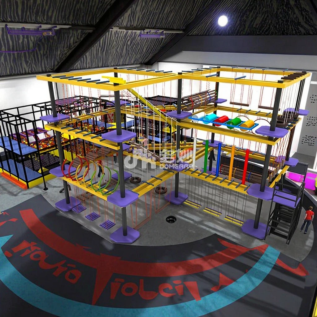 Ropes Course Urban Air Adventure Park Locations Vietnam New