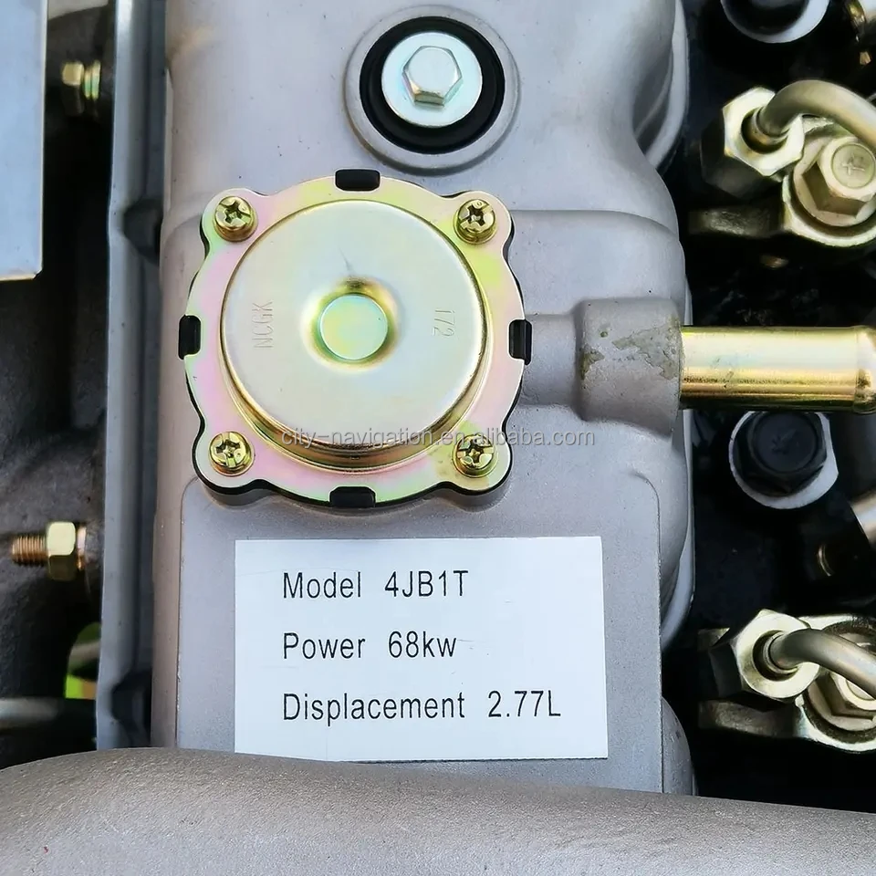 Truck Engine 4JB1 4JB1T Genuine Complete Engine Motor Non Turbo Engine ...