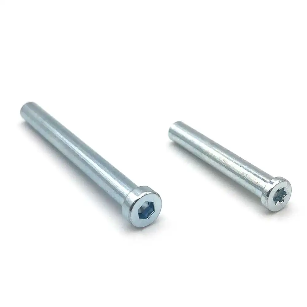 304/316 M3 scanalato zigrinato rilegatura libro post collegamento chicago vite in acciaio inox piatto chicago vite per pelle