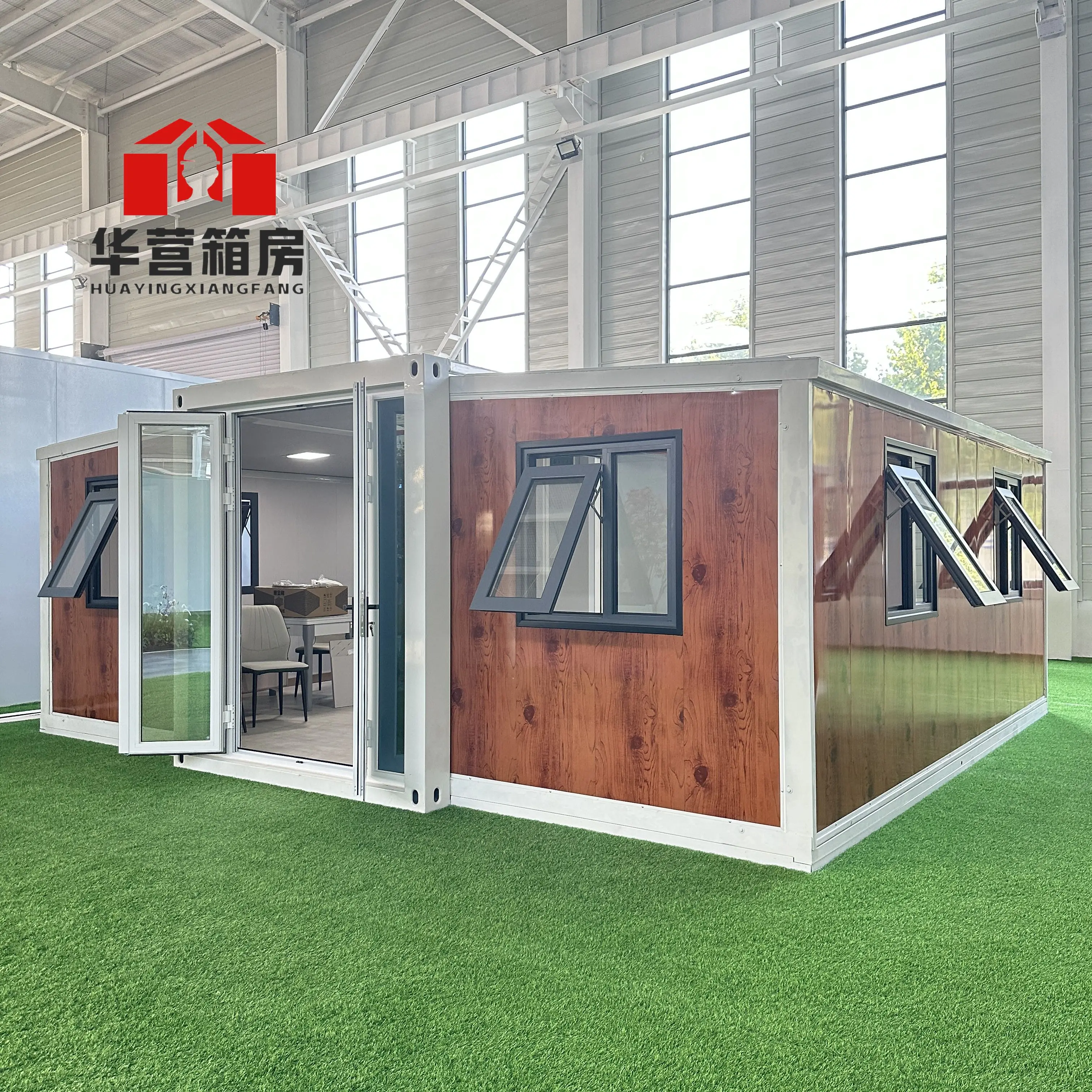 Container House Predabicated with Bathroom and Kitchen Folding Container House Luxury on Trailer From China Modern Hotel 5 Years
