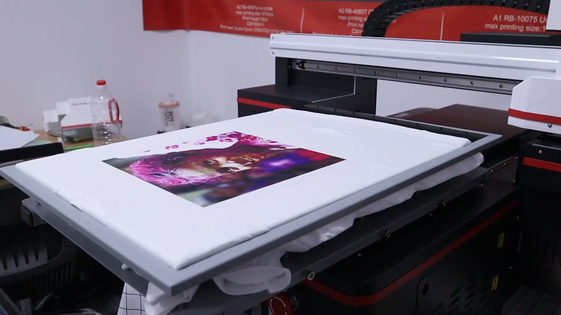 Industrial T Shirt Printing Machine For Small Business A2 4060t Textile