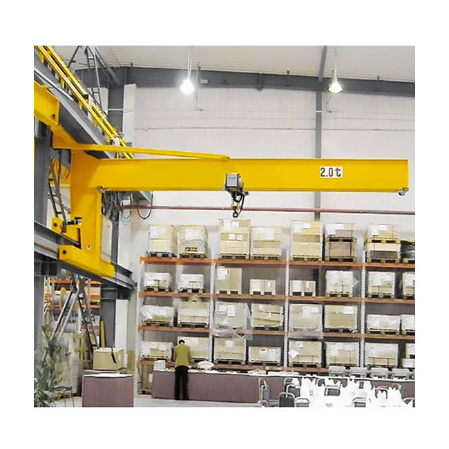 5 Ton Jib Crane Fixed Slewing Jib Crane Factory Use Light Duty Jib Crane