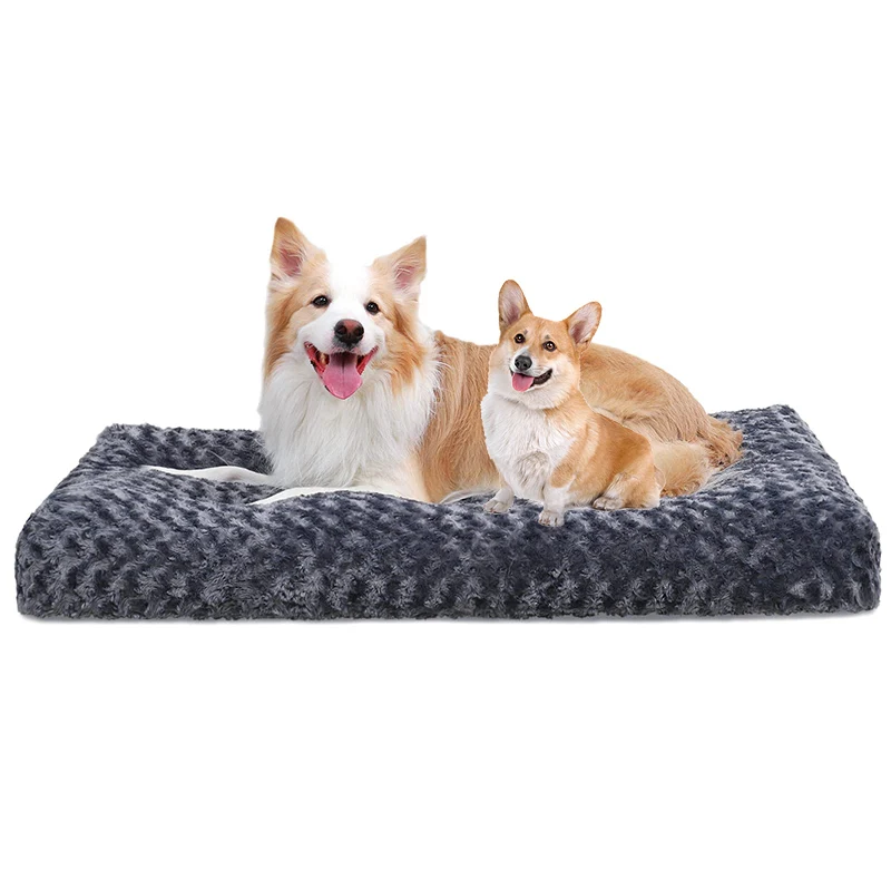 Wholesale luxury designer xxl camas para perros foldable breathable soft fleece fluffy waterproof cat dog bed pet mats & pads