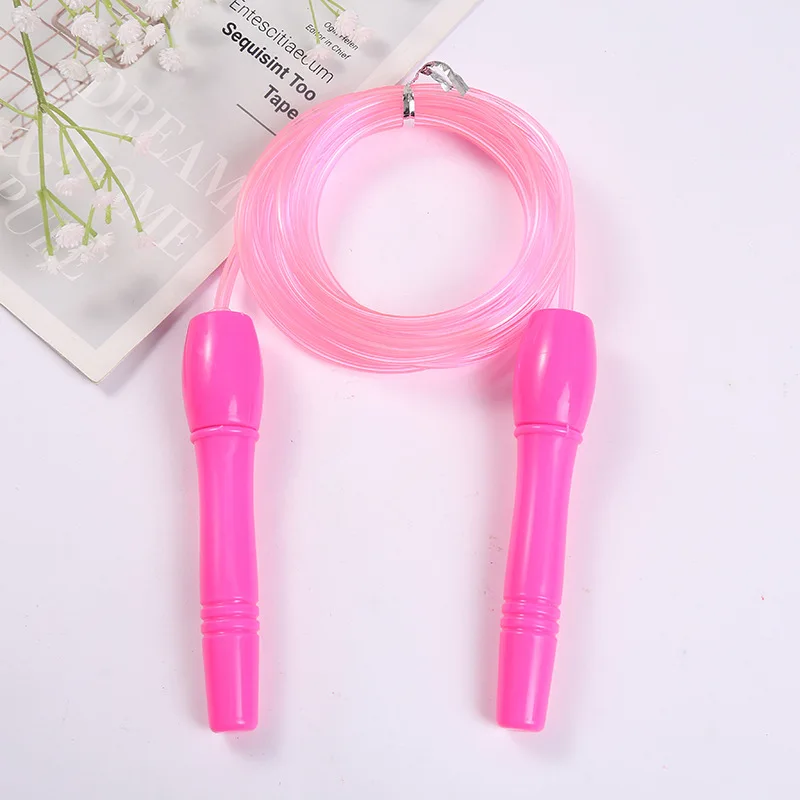 Cheap Led Light and PVC Non Slip Handle Lightweight PVC Skipping PVC Ropes Jump Ropes for All Ages