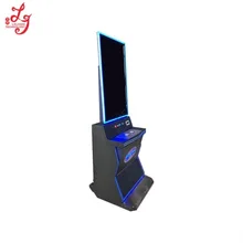 LieJiang most popular 43 inch  touch screen metal skill game cabinet link arcade game vertical machine game cabinet