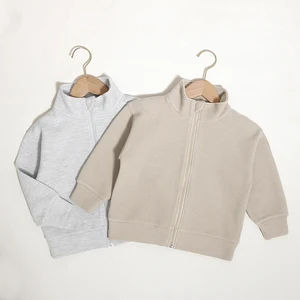 Professional Supplier Custom Fashion Long Sleeves Autumn Sports Children Sweatsuit Knitted Kids Clothing Sets