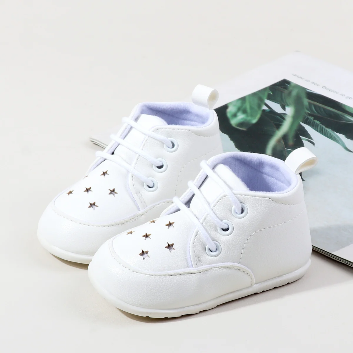 Wholesale Solid Pu Leather Toddler Baby Boy Shoes Casual Boy Shoes 0-12 Months