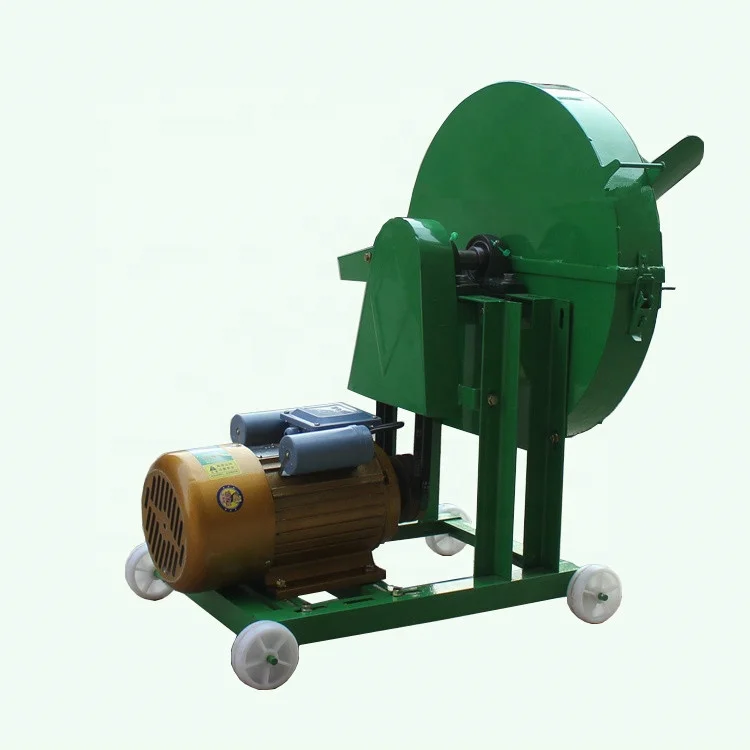 2024 Small Banana Tree Leaf Cutting Machine Banana Trees Shredder Machine Household Chaff Cutter Price