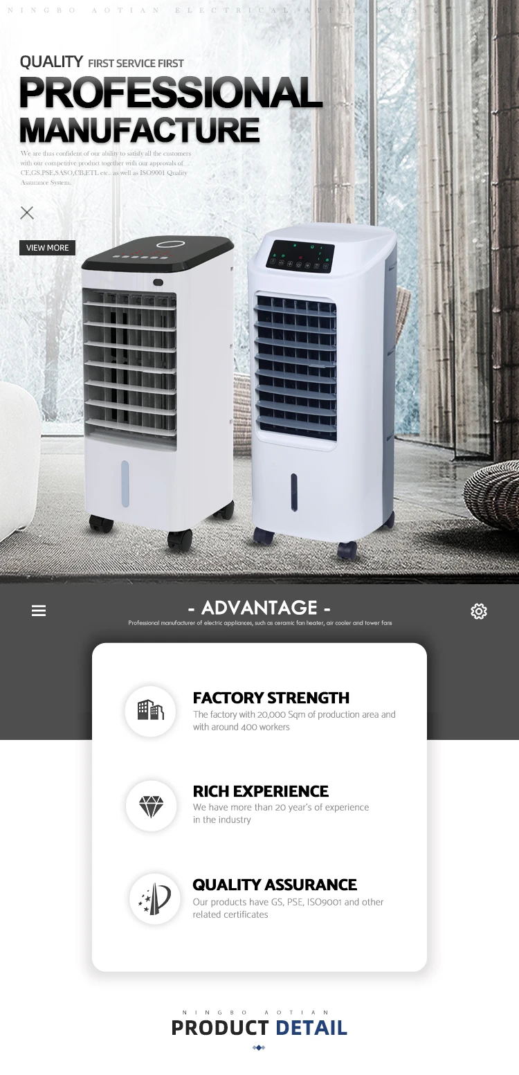 Portable Mini Air Cooler Price Three Speed Electric Standing Fan