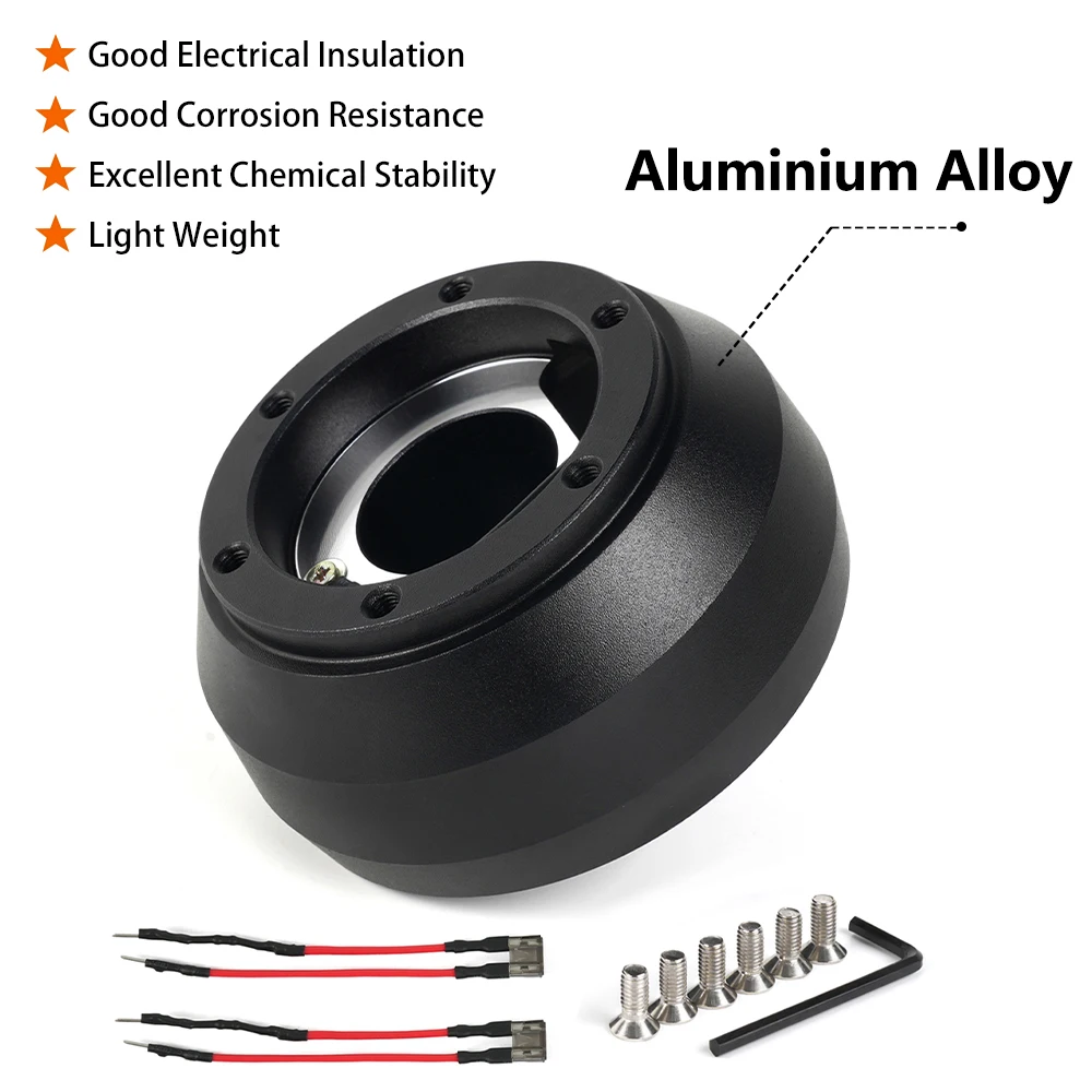 For Toyota New Motor New Aluminum Steering Wheel Short Hub Adapter Boss Kit 125H