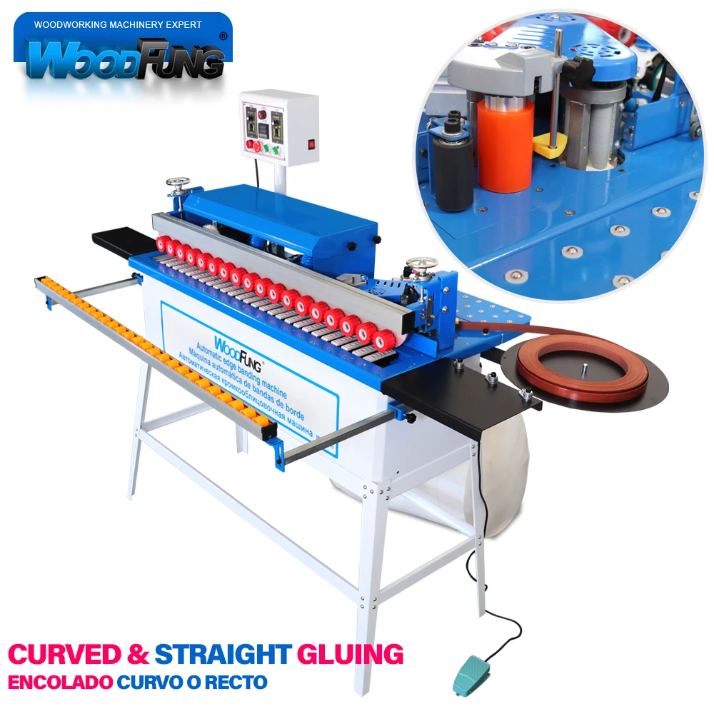 Compact Automatic Edge Banding Machine Manual Edgebander Mini Edge Banding Machine