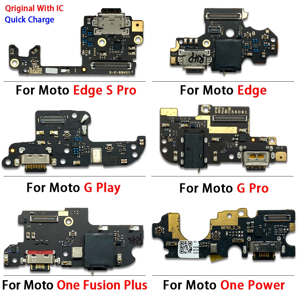Connecteur De Charge Original Pour Motorola Edge 20 Pro - Référence 5P68C19224 - Neuf