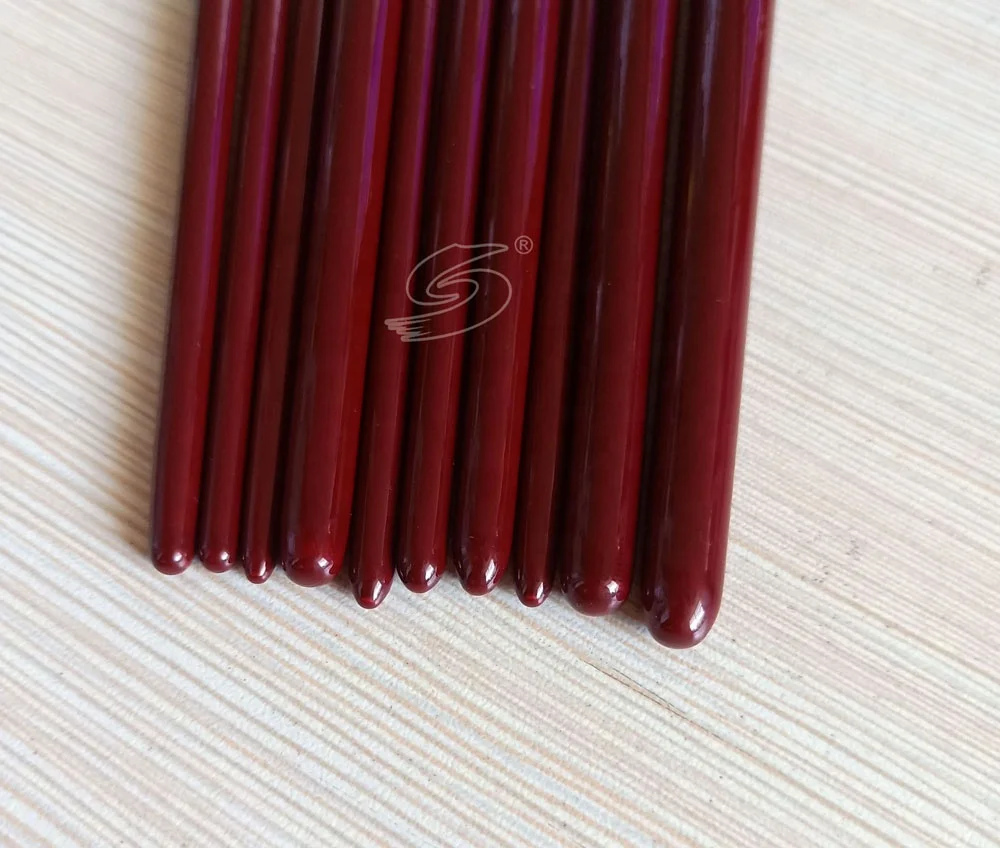 Round Synthetic Sable Hair Acrylic Watercolor Professional Artist Paint Brush Set