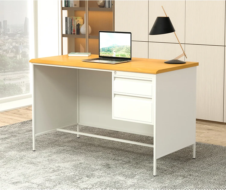 Small Cheap Modern Office Desk With 2 Drawer,Small Computer Study