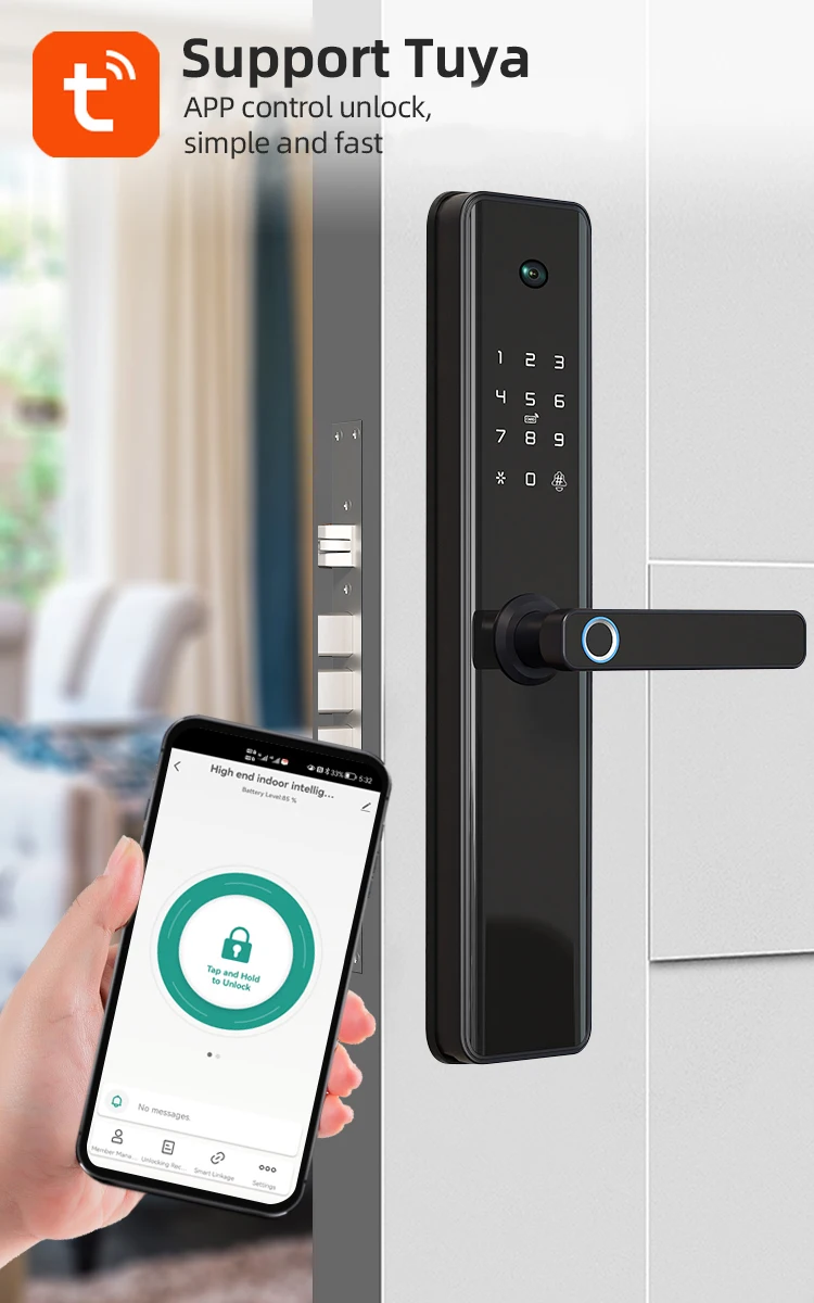 Deftun Smart Fingerprint Lock - Secure Your Door Wisely