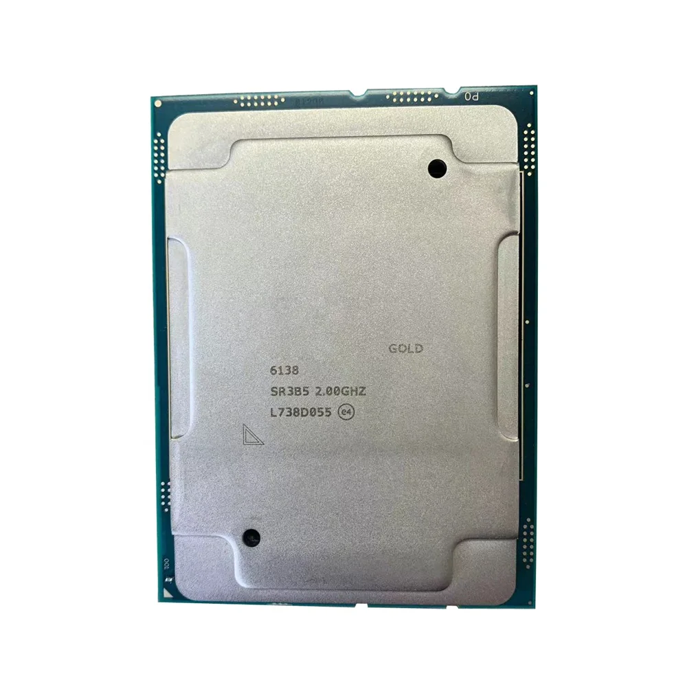 for Xeon Gold 6138 Processor Server CPU 20 Cores 40 Thread 27.5M 125W  Cache, 2.00 GHz CD8067303406100 SR3B5 Secondhand| Alibaba.com