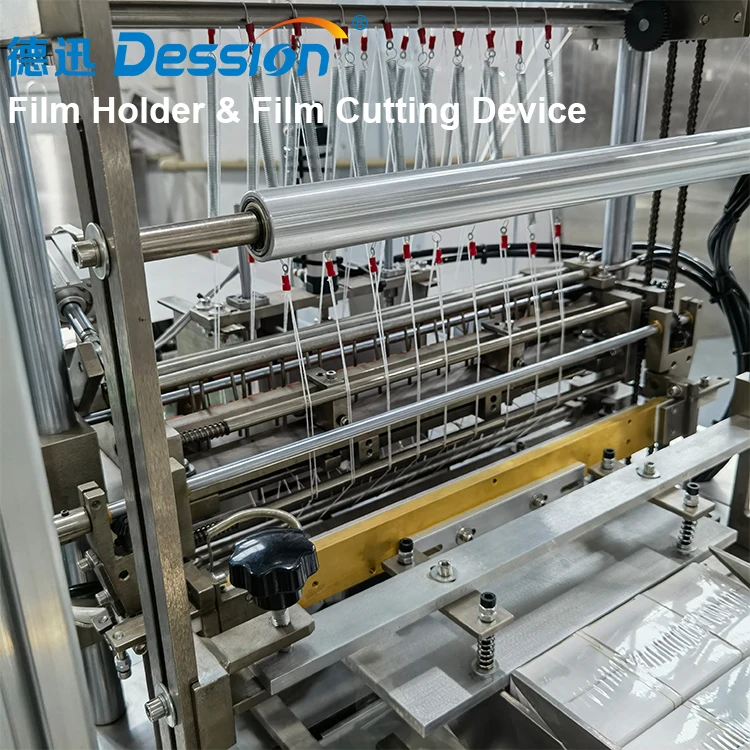 Full Automatic Box Cellophane Packing Machine for Cosmetic Perfume Carton Wrapping Machine Tea Box Cellophane Wrapping Machine