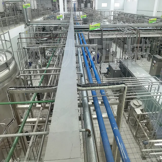 Dairy factory pasteurized dairy production line full yogurt line