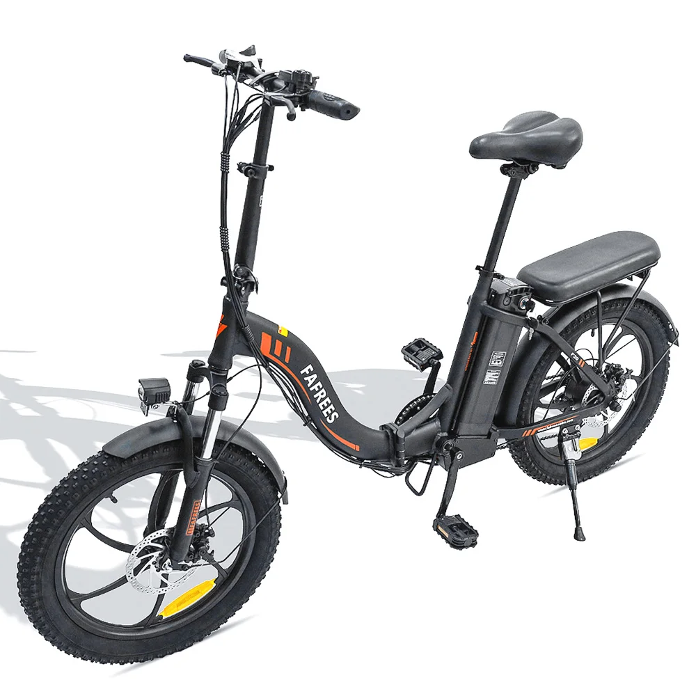 FAFREES F20 20-Zoll Elektrofahrrad Mit 7-Gang-Kettenantrieb Und Herausnehmbarer 15 Ah Lithiumbatterie Klapprahmen E-Bike