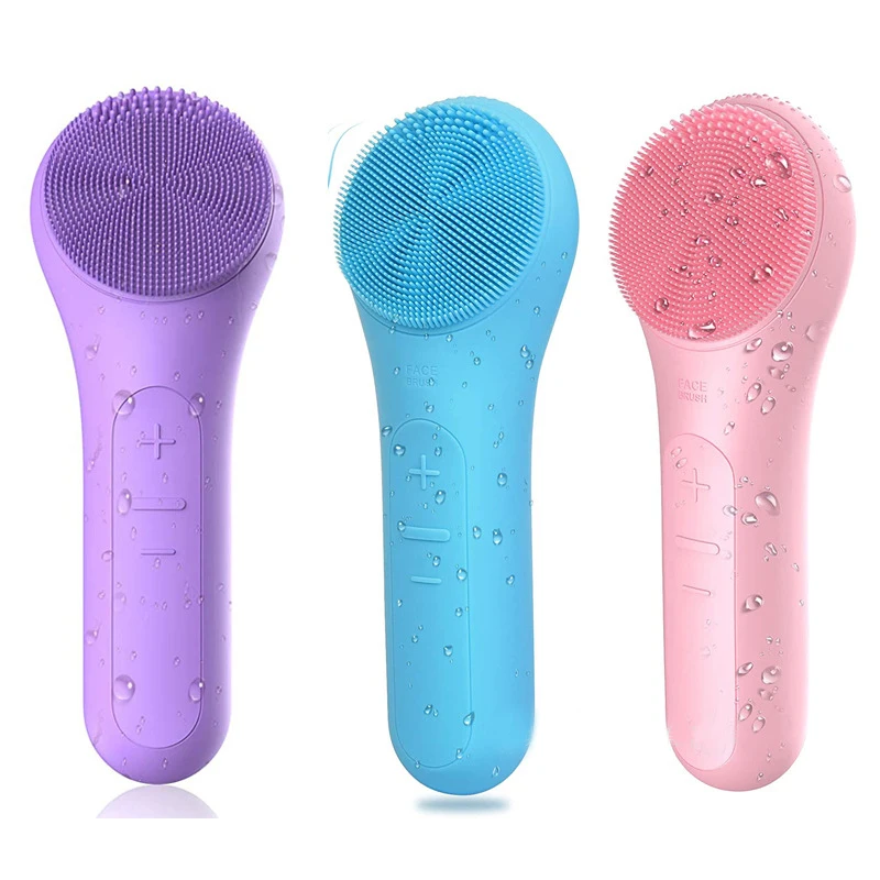 Waterproof Ultrasonic Facial Cleaner Electric Face Cleansing Brush