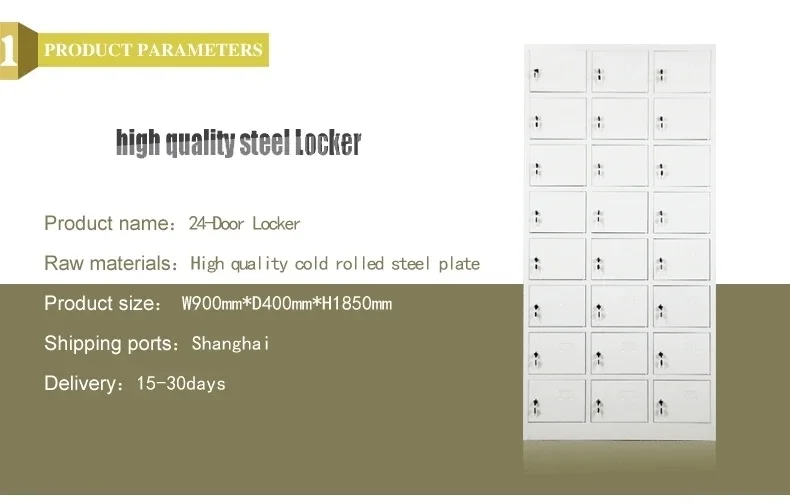 18 door steel storage cabinet lockers metal steel Gym Locker With Ventilation Holes luggage lockers for gym