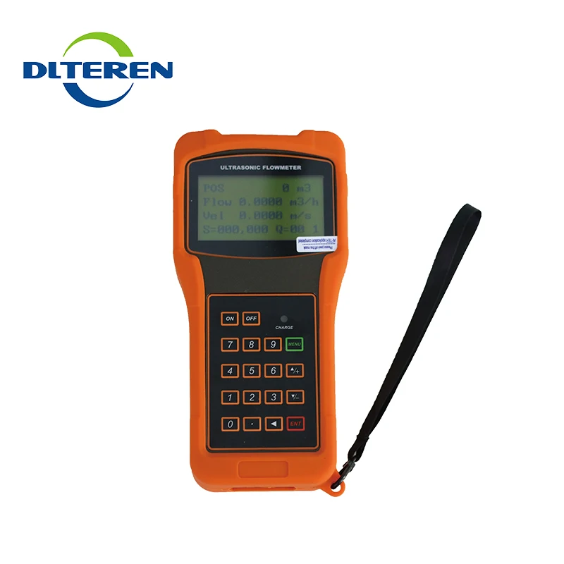 High Accuracy Ultrasonic Flow Meter Cheap and Fine RS 232 Interface Digital Water Flowmeter